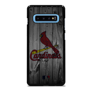 SAINT LOUIS CARDINALS BASEBALL MLB WOOD LOGO Samsung Galaxy S10 Plus Case Cover