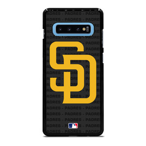 SAN DIEGO BROWN BASEBALL BLACK Samsung Galaxy S10 Plus Case Cover