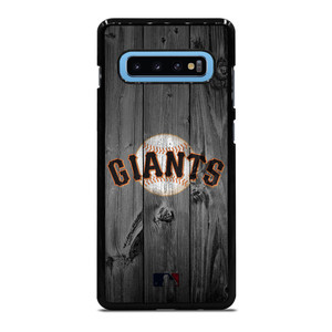 SAN FRANCISCO GIANTS BASEBALL MLB WOOD LOGO Samsung Galaxy S10 Plus Case Cover