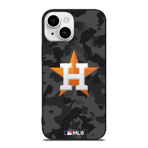 HOUSTON ASTROS BASEBALL BLACK CAMO iPhone 13 Mini Case Cover HOUSTON ASTROS BASEBALL BLACK CAMO iPhone 13 Mini Case Cover