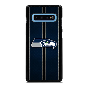 SEATTLE SEAHAWKS NFL METAL STRIPE Samsung Galaxy S10 Plus Case Cover