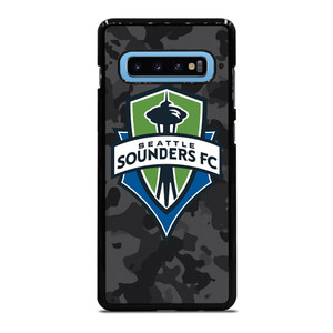 SEATTLE SOUNDERS FC MLS BLACK CAMO Samsung Galaxy S10 Plus Case Cover