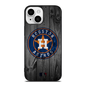 HOUSTON ASTROS BASEBALL MLB WOOD LOGO iPhone 13 Mini Case Cover
