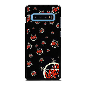 SLAYER ROCK BAND PATTERN Samsung Galaxy S10 Plus Case Cover
