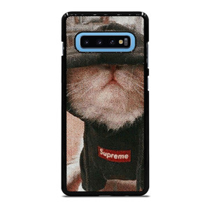 SUPREME CUTE CAT Samsung Galaxy S10 Plus Case Cover