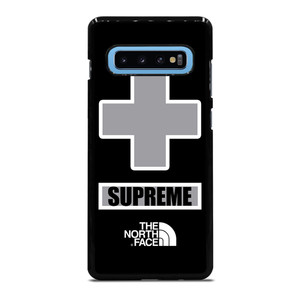 SUPREME X THE NORTH FACE GREY Samsung Galaxy S10 Plus Case Cover