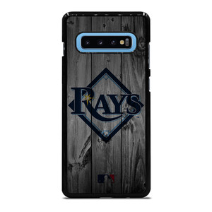 TAMPA BAY RAYS BASEBALL MLB WOOD LOGO Samsung Galaxy S10 Plus Case Cover