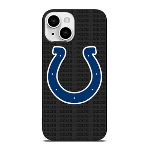 INDIANAPOLIS COLTS FOOTBALL TEXT iPhone 13 Mini Case Cover