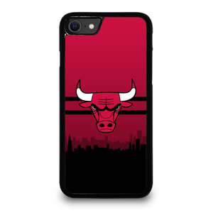 CHICAGO BULLS NBA SKYLINE iPhone SE 2020 Case Cover CHICAGO BULLS NBA SKYLINE iPhone SE 2020 Case Cover