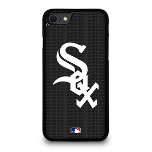 CHICAGO WHITE SOX BASEBALL BLACK iPhone SE 2020 Case Cover