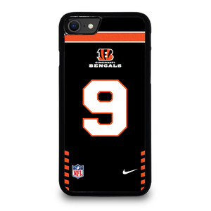 CINCINNATI BENGALS JOE BURROW 9 NFL NIKE iPhone SE 2020 Case Cover
