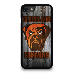 CLEVELAND BROWNS NFL FOOTBALL WOODEN LOGO iPhone SE 2020 Case Cover CLEVELAND BROWNS NFL FOOTBALL WOODEN LOGO iPhone SE 2020 Case Cover