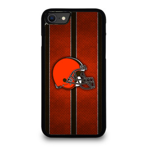 CLEVELAND BROWNS NFL METAL STRIPE iPhone SE 2020 Case Cover CLEVELAND BROWNS NFL METAL STRIPE iPhone SE 2020 Case Cover