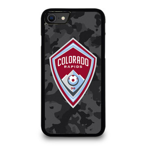 COLORADO RAPIDS MLS BLACK CAMO iPhone SE 2020 Case Cover