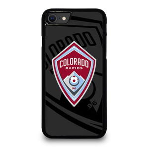 COLORADO RAPIDS MLS BLACK iPhone SE 2020 Case Cover