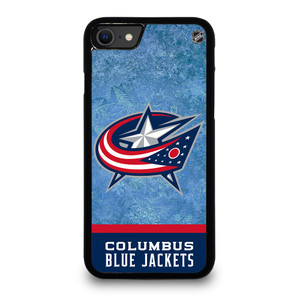 COLUMBUS BLUE JACKETS HOCKEY TEAM iPhone SE 2020 Case Cover