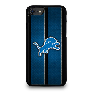 DETROIT LIONS NFL METAL STRIPE iPhone SE 2020 Case Cover