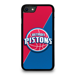 DETROIT PISTONS NBA BASKETBALL LOGO iPhone SE 2020 Case Cover
