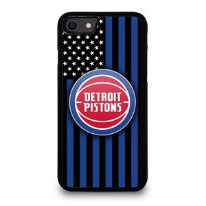 DETROIT PISTONS NBA USA FLAG iPhone SE 2020 Case Cover DETROIT PISTONS NBA USA FLAG iPhone SE 2020 Case Cover