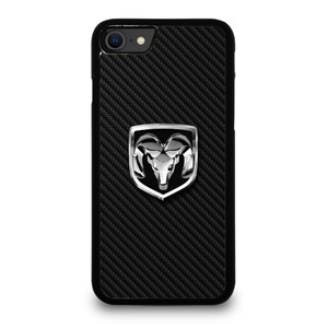 DODGE RAM CARBON FIBER iPhone SE 2020 Case Cover