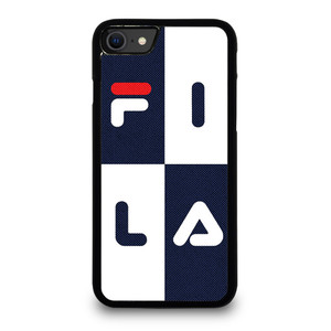 FILA SQUARE PATTERN iPhone SE 2020 Case Cover FILA SQUARE PATTERN iPhone SE 2020 Case Cover