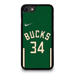 GIANNIS ANTETOKOUNMPO MILWAUKEE BUCKS NIKE NBA 2021-22 iPhone SE 2020 Case Cover GIANNIS ANTETOKOUNMPO MILWAUKEE BUCKS NIKE NBA 2021-22 iPhone SE 2020 Case Cover