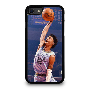 JA MORANT MEMPHIS GRIZZLIES DUNK iPhone SE 2020 Case Cover