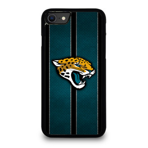 JACKSONVILLE JAGUARS NFL METAL STRIPE iPhone SE 2020 Case Cover