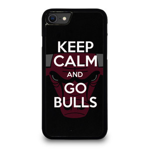 KEEP CALM AND GO CHICAGO BULLS iPhone SE 2020 Case Cover KEEP CALM AND GO CHICAGO BULLS iPhone SE 2020 Case Cover