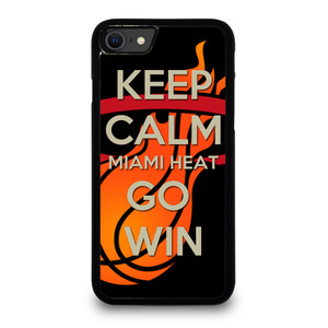 KEEP CALM AND GO MIAMI HEAT 2 iPhone SE 2020 Case Cover KEEP CALM AND GO MIAMI HEAT 2 iPhone SE 2020 Case Cover