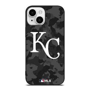 KANSAS CITY ROYALS BASEBALL BLACK CAMO iPhone 13 Mini Case Cover KANSAS CITY ROYALS BASEBALL BLACK CAMO iPhone 13 Mini Case Cover