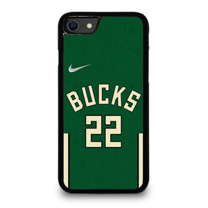 KHRIS MIDDLETON MILWAUKEE BUCKS NIKE NBA 2021-22 iPhone SE 2020 Case Cover KHRIS MIDDLETON MILWAUKEE BUCKS NIKE NBA 2021-22 iPhone SE 2020 Case Cover