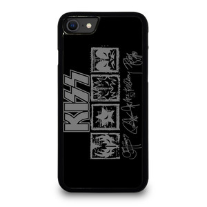 KISS ROCK BAND MEMBER ICON iPhone SE 2020 Case Cover KISS ROCK BAND MEMBER ICON iPhone SE 2020 Case Cover
