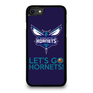 LETS GO CHARLOTTE HORNETS NBA BASKETBALL iPhone SE 2020 Case Cover