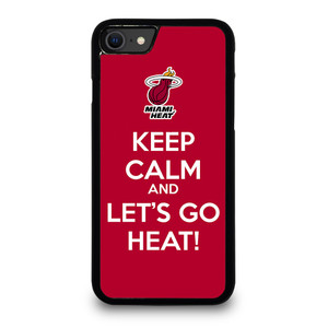 LETS GO MIAMI HEAT NBA BASKETBALL 3 iPhone SE 2020 Case Cover