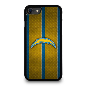 LOS ANGELES CHARGERS NFL METAL STRIPE iPhone SE 2020 Case Cover
