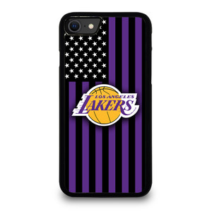 LOS ANGELES LAKERS NBA USA FLAG iPhone SE 2020 Case Cover LOS ANGELES LAKERS NBA USA FLAG iPhone SE 2020 Case Cover