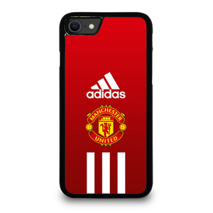 MANCHESTER UNITED FC ADIDAS STRIPES iPhone SE 2020 Case Cover
