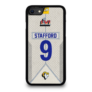 MATTHEW STAFFORD LOS ANGELES RAMS NFL SUPER BOWL LVI iPhone SE 2020 Case Cover