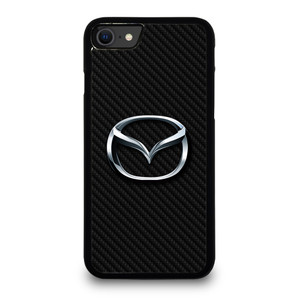 MAZDA MOTORS CARBON FIBER iPhone SE 2020 Case Cover