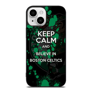 KEEP CALM AND GO BOSTON CELTICS 2 iPhone 13 Mini Case Cover
