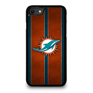 MIAMI DOPHINS NFL METAL STRIPE iPhone SE 2020 Case Cover MIAMI DOPHINS NFL METAL STRIPE iPhone SE 2020 Case Cover