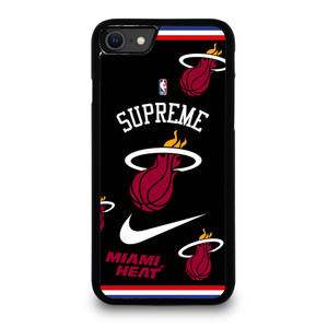 MIAMI HEAT NBA X SUPREME NIKE iPhone SE 2020 Case Cover