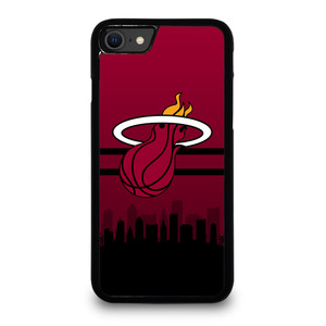 MIAMI HEATS NBA SKYLINE iPhone SE 2020 Case Cover