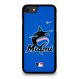 MIAMI MARLINS MLB BASEBALL NIKE iPhone SE 2020 Case Cover MIAMI MARLINS MLB BASEBALL NIKE iPhone SE 2020 Case Cover