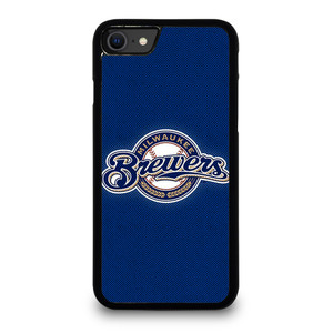 MILWAUKEE BREWERS MLB BASEBALL LOGO iPhone SE 2020 Case Cover MILWAUKEE BREWERS MLB BASEBALL LOGO iPhone SE 2020 Case Cover