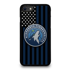 MINNESOTA TIMBERWOLVES NBA USA FLAG iPhone SE 2020 Case Cover MINNESOTA TIMBERWOLVES NBA USA FLAG iPhone SE 2020 Case Cover
