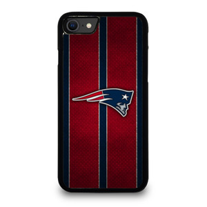 NEW ENGLAND PATRIOTS NFL METAL STRIPE iPhone SE 2020 Case Cover