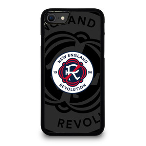 NEW ENGLAND REVOLUTION MLS BLACK iPhone SE 2020 Case Cover