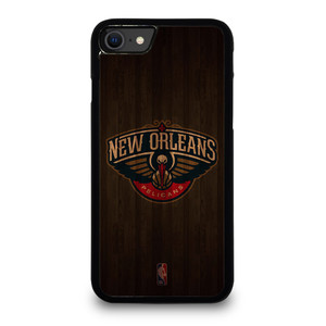 NEW ORLEANS PELICANS BASKETBALL COURT NBA iPhone SE 2020 Case Cover